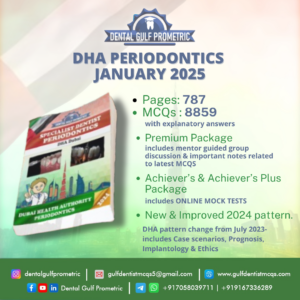 DHA Periodontics Prometric 2025