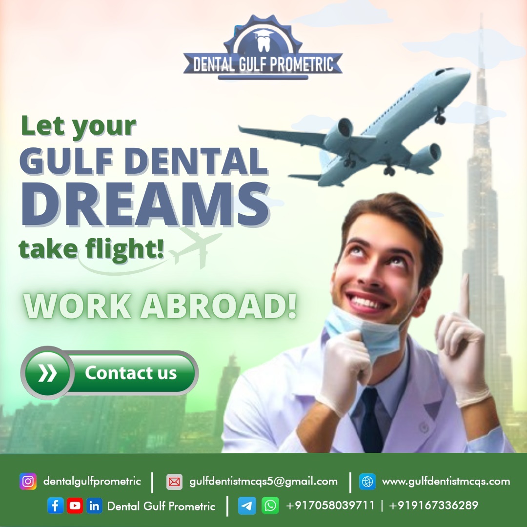 Let your dental gulf dreams take flight 2 - Dental Gulf Prometric